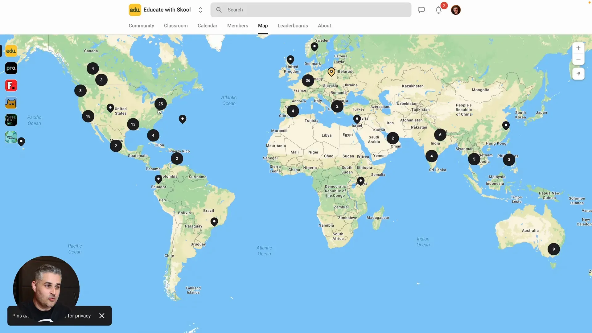 Maps feature introduction