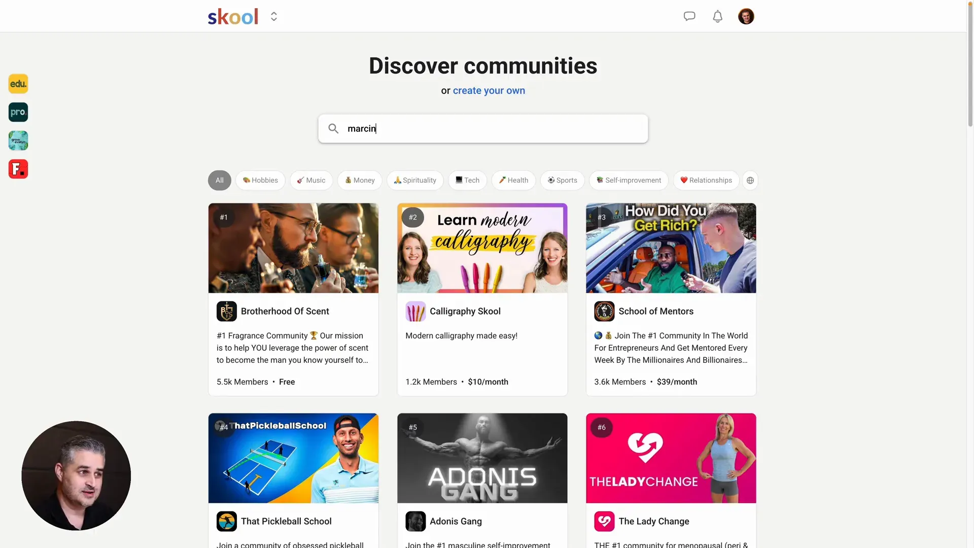 Discovery page changes overview