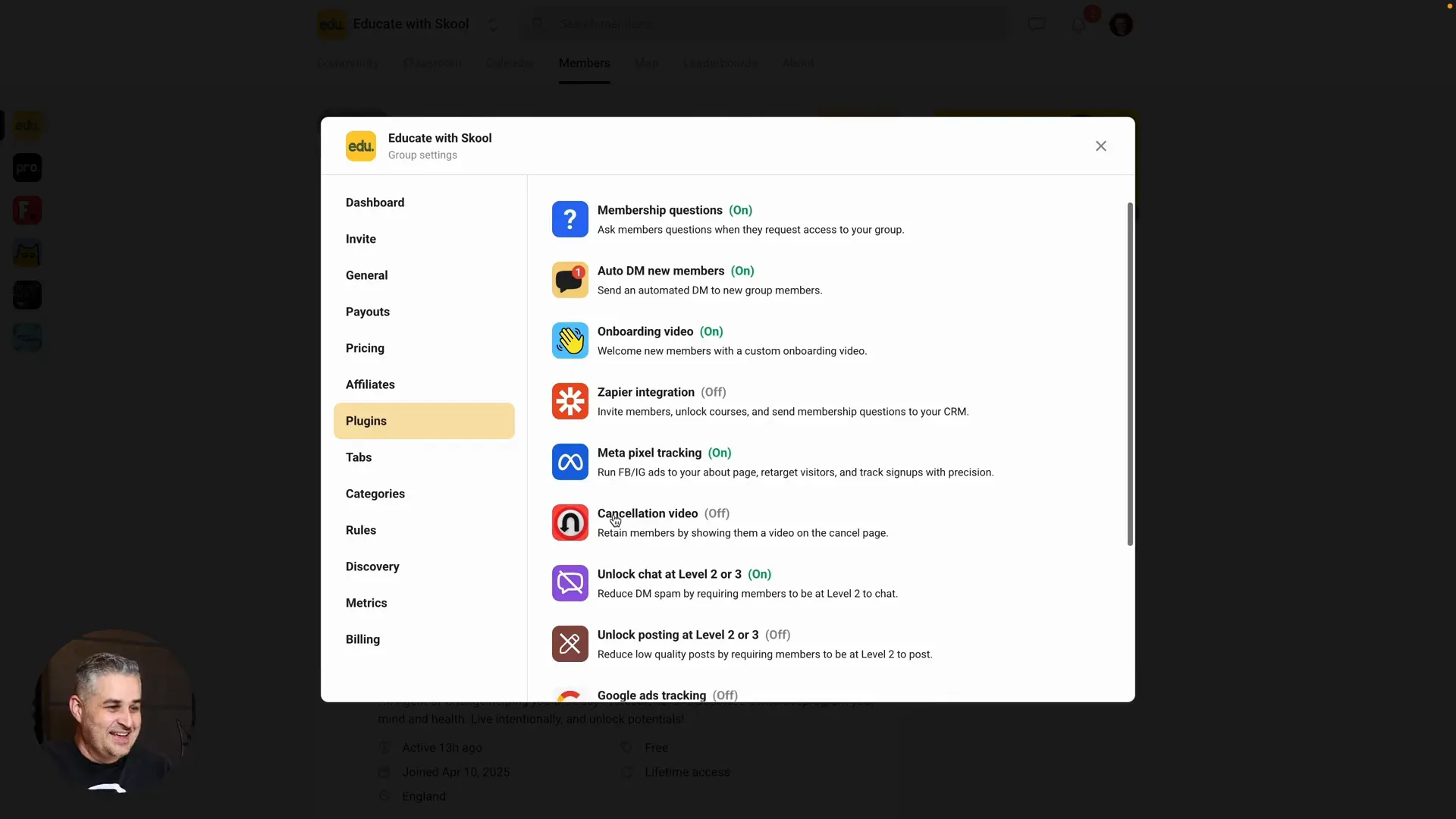 Updates to onboarding and cancellation videos