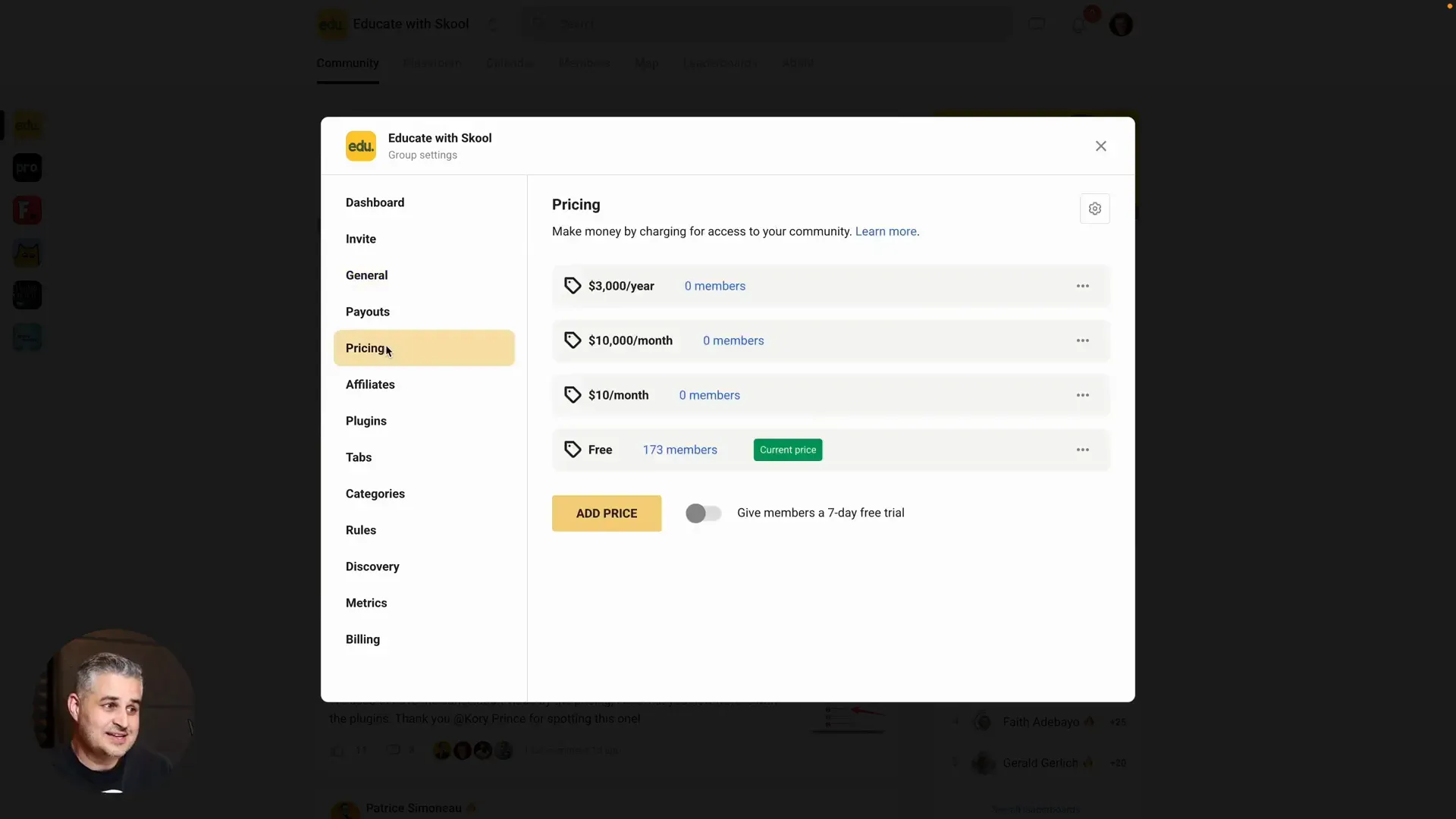 New pricing options
