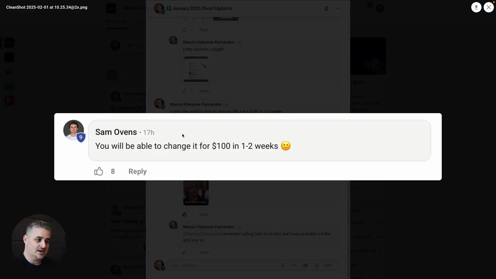 URL customization announcement