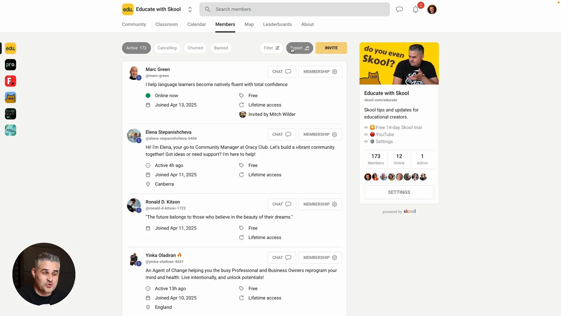 New data export features for tracking affiliates