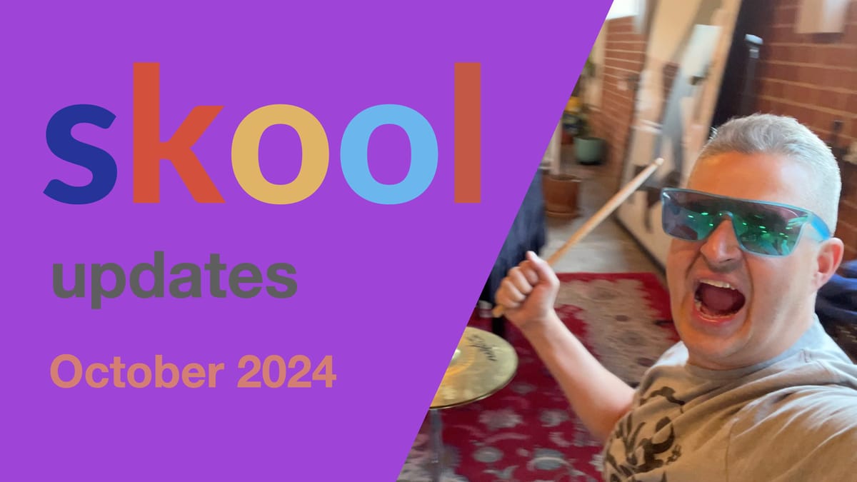 Skool Updates October 2024 thumbnail